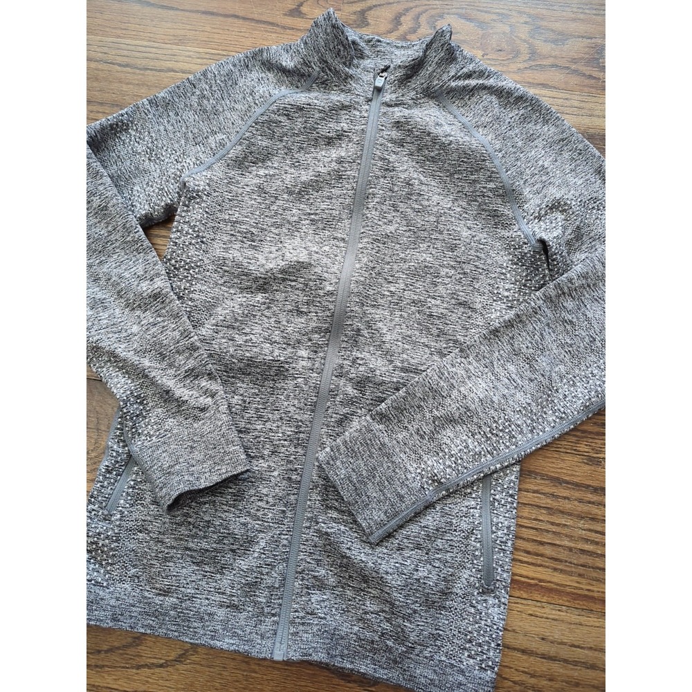 Figs Women's Gray Full-Zip Ski Jacket